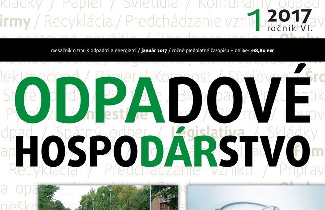 Čo by vám nemalo ujsť. ODPADOVÉ HOSPODÁRSTVO, 2017/01